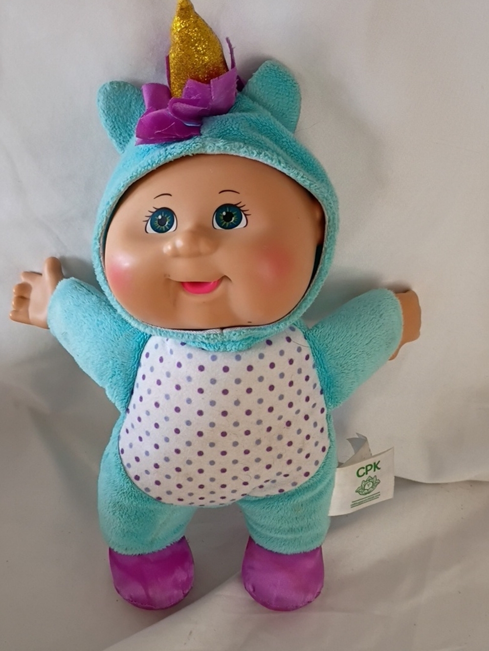 EUC Cabbage Patch Kids Cuties Fantasy Friends UNICORN Plush Doll
